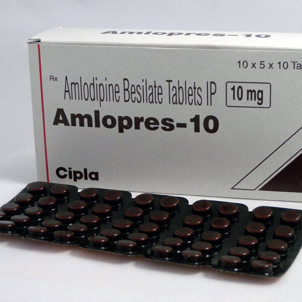 Amlopres 10mg Tablet - 10 Tablets For Hypertension (high blood pressure)