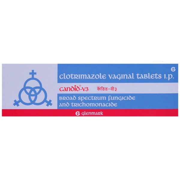 Candid-V3 Tablet VT - 3 Tablets for Fungal infections