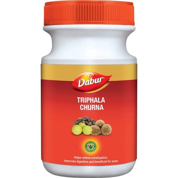 Dabur Ayurvedic Triphala Churan (120g) For Digestion , Constipation And Eyes