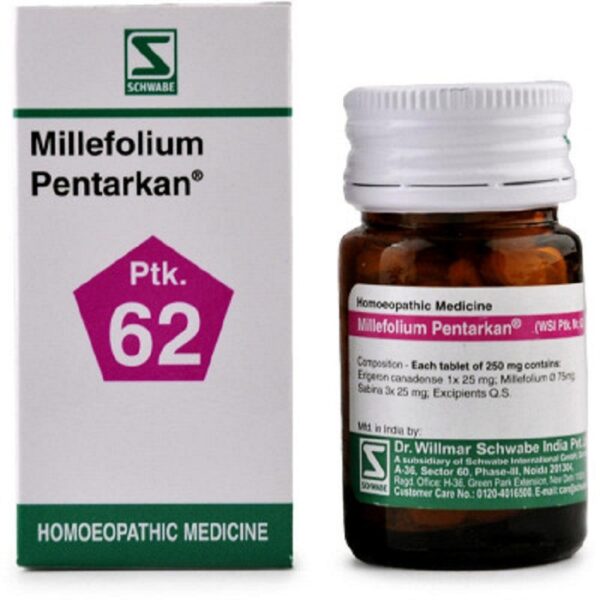 Dr Willmar Schwabe India Millefolium Pentarkan (20g) (Ptk.62)