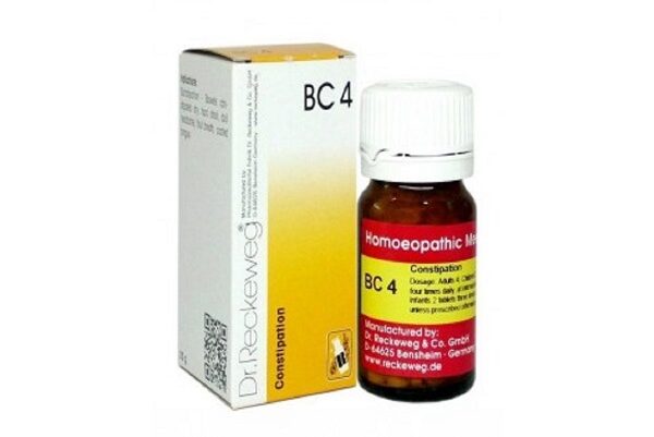 Dr. Reckeweg BC 4 Constipation Dry, hard, dark coloured stool 20gm for constipation