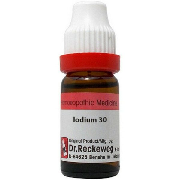 Dr. Reckeweg Iodium Dilution (11ml) for headache vertigo