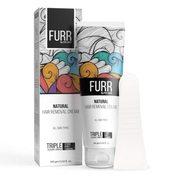 FURR Natural Hair Removal Cream -100gm For hydrated skin, Removing Hair