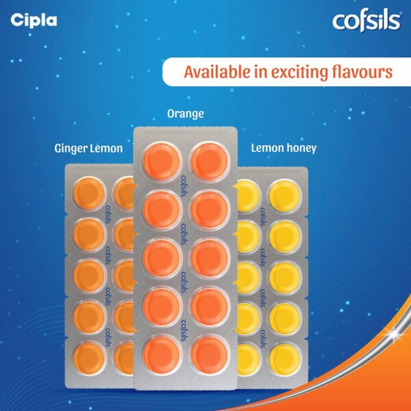 Cofsils Lozenges - 30 lozenges (Select Flavour ) For Sore Throat , Cough