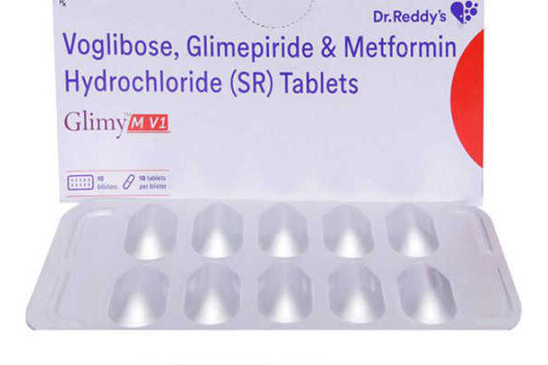 Glimy M V2 Tablet SR 30 Tablet For ype 2 diabetes mellitus