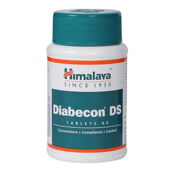 Himalaya Diabecon DS (60 Tablets) For glucose absorption and utilisation, high blood sugar
