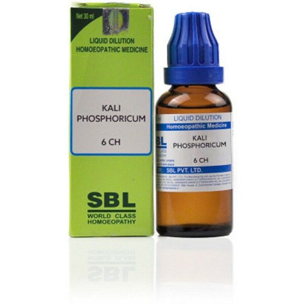 SBL  Kali Phosphoricum Dilution (30ml) for headaches anxiety Diarrhoea