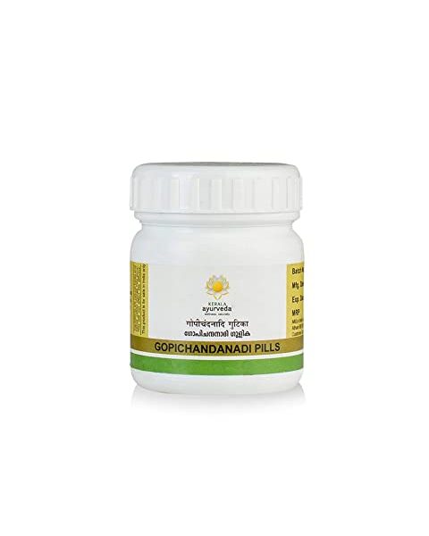 Kerala Ayurveda Gopichandanadi Pills 50 Nos for fever, cold, cough, asthma
