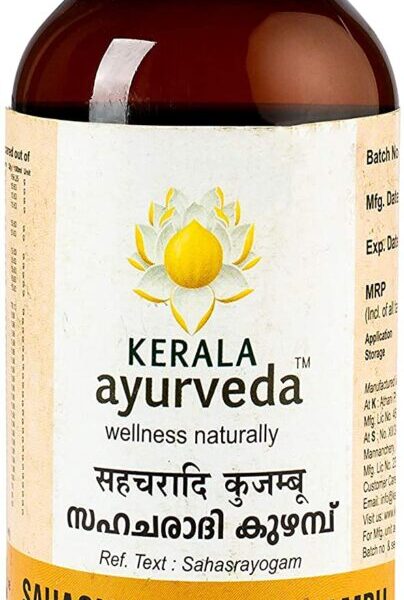 Kerala Ayurveda Sahacharadi Kuzhambu 200 ml for neurological disorders, headaches, arthritis