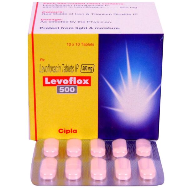 Levoflox 500 Tablet - 10 Tablets for Bacterial infections
