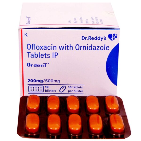 Ordent Tablet - 30 tablet For Bacterial & parasitic infections
