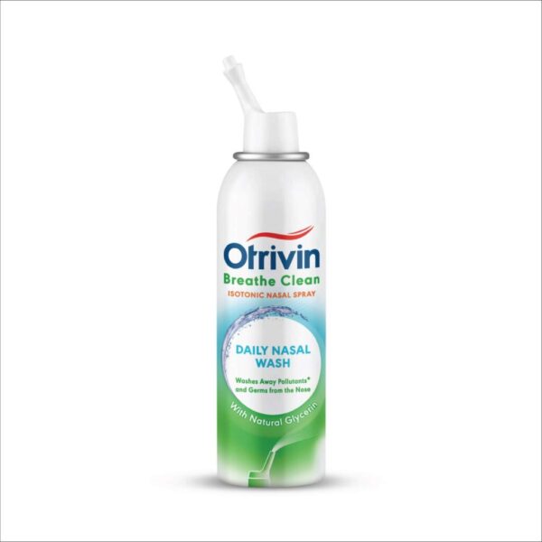 Otrivin Breathe Clean Isotonic Nasal Spray - 100 ml For Nasal Cleansing