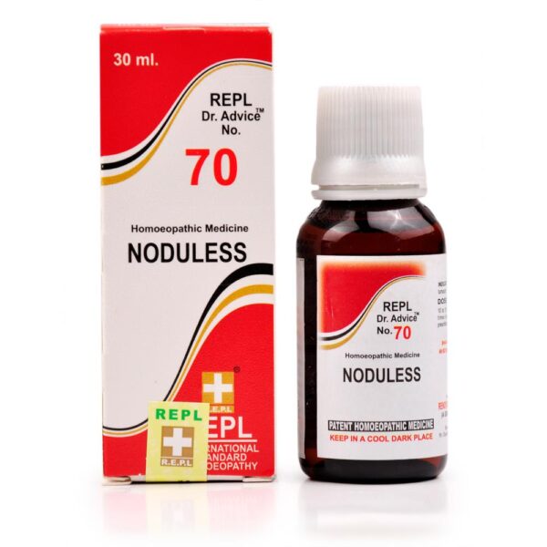 REPL Dr. Advice No 70 (Noduless) (30ml) For Nodules, Glandular swelling, Fatty Deposits, Swollen Glands