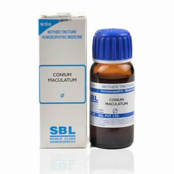 SBL  Conium Maculatum Mother Tincture 1X(Q) 30ML for urinary complaints sexual weakness