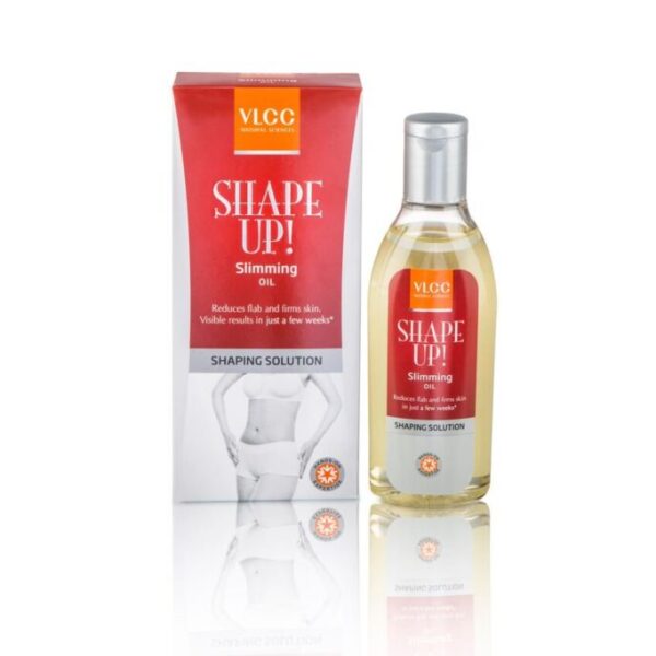 VLCC Shape Up Slimming Oil, 200ml for firms skin tissue, Improves blood circulation