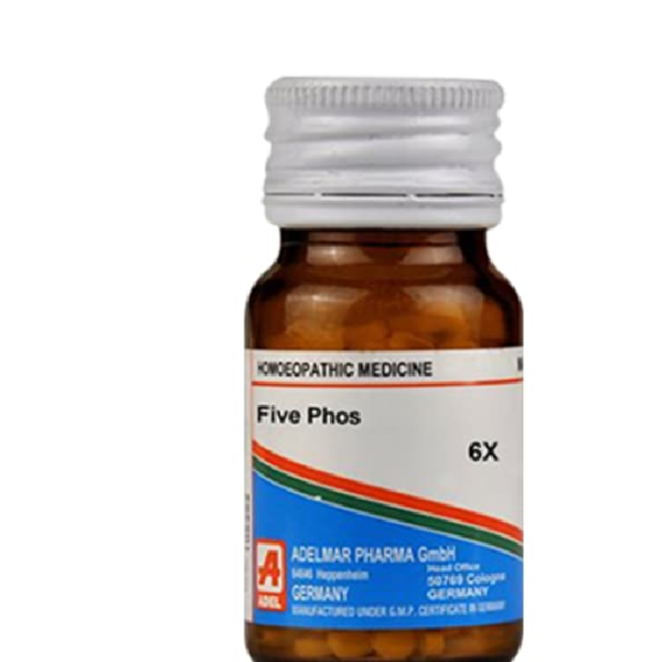 Adel Germany Homeopathic Five Phos Biochemic Tablet 6x for anxiety relieve stress weight loss headache