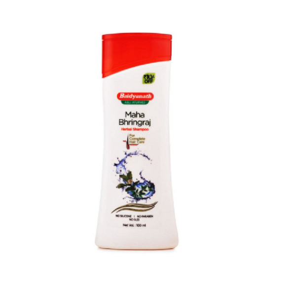 Baidyanath Mahabhringraj Herbal Shampoo (100ml) For dandruff, hair fall , dry/itchy scalp